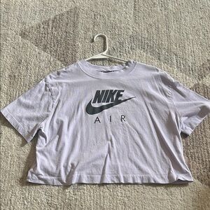 Nike Air Light Purple Crop Top